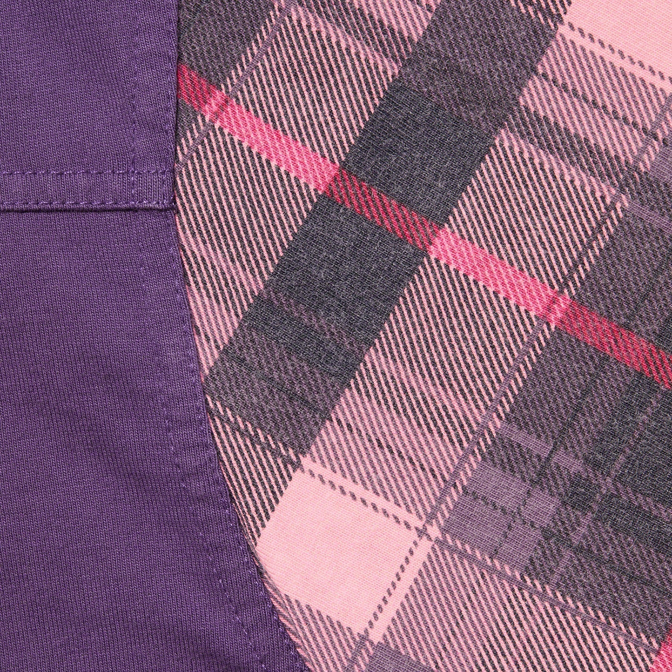 Plaid Sleeve L/S Top view 5